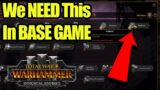 We NEED This Feature In Base Game – Weapon Options – Immortal Empires – Total War Warhammer 3