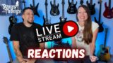 Wednesday evening LIVE music Reactions with Songs and Thongs!