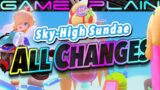 What's Different in Sky-High Sundae? Mario Kart 8 Deluxe DLC Wave 2 vs Tour!