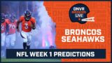 Will the Denver Broncos and Russell Wilson beat the Seattle Seahawks? l DNVR Broncos Live