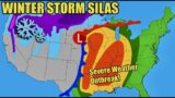 Winter Storm Silas Forecast | Huge Blizzard, Expansive Severe Weather Outbreak, and Flooding!!