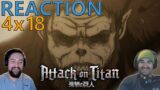 ZEKE TO THE RESCUE!!! | Attack On Titan 4×18 "Sneak Attack" | REACTION