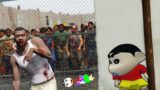 Zombies Playing HIDE And ZOMBIE In GTA 5 | Shinchan | Franklin | Pinchan