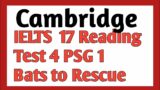 cambridge IELTS 17 Test 4  Bats to the rescue reading answers   READING TIPS TRUE FALSE  @IELTS-9