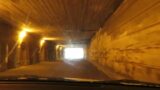 #shorts Train on Trestle and Tunnel Beneath the Tracks in Columbus, Georgia