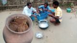 village famous RICE BEER making by santali tribe village peoples||tribe villagers Drinking Wine