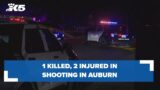 1 killed, 2 injured in drive-by shooting in Auburn