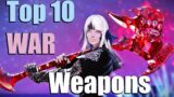 10 Most Epic Warrior Weapons – And How To Get Them in FFXIV