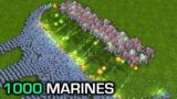 1000 Marines vs 50 Dehaka Guardians, who wins?