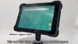 10.1 inch IP67 Android military rugged tablet for field work with barcode scanner