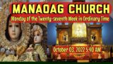 Our Lady Of Manaoag Live Mass Today – 5:40 AM October 03, 2022