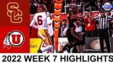 #20 Utah vs #7 USC Highlights | College Football Week 7 | 2022 College Football Highlights