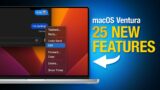 25 macOS Ventura Features You NEED to Know!