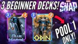 3 Beginner Decks for Marvel SNAP!