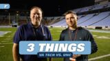 3 Things | Drake Maye, Defense Shine In Big Win Over Virginia Tech