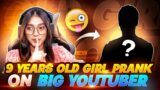 9 Years Old Cute Girl Prank On Big Youtuber – Free Fire Max | Finally Took My Revenge
