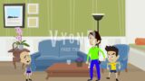 A GoAnimate Troublemaker Gets Grounded For Nothing (US Voice)