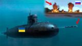 A missile from a Ukrainian submarine hit the Russian fleet tonight