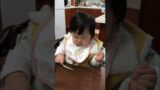 A troublemaker noodle! #Korean Cute baby