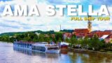 AMA Stella | Full Ship Walkthrough Tour & Review 4K | AMA Waterways River Cruise