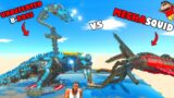 AMAAN TEAM vs B GROUP BOSS with SHINCHAN and CHOP in Animal Revolt Battle Simulator Dinosaur game