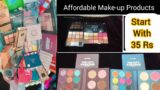 Affordable makeup products, foundation, makeup base, eye shadows, illuminizer, setting spray