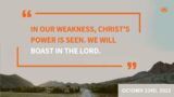 Against All Odds | Boasting in the Lord