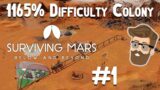 An Impossible Task (1165% Difficulty Colony Part 1) – Surviving Mars Below & Beyond Gameplay