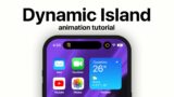 Apple Dynamic Island Animation – After Effects Tutorial
