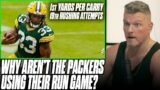 Are The Packers Setting Themselves Up For Failure By Abandoning Run Game? | Pat McAfee Reacts