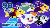 BEST Halloween Baby Shark Series | +Compilation | Halloween Episodes | Baby Shark Official