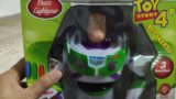 BUZZ LIGHTYEAR TO THE RESCUE ! Big toy and can walk ! Wow !!!