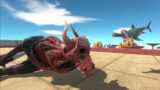 Baby Megalodon Vs Monster Infernals -animal revolt battle simulator – animal battle simulator