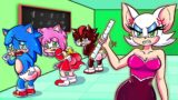 Baby Sonic's Classroom – The Teacher Is Angry | Sonic The Hedgehog 2 Animation | Sonic Life Stories