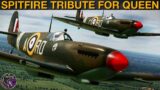 Battle Of Britain Spitfire Formation – Queen Elizabeth II Tribute (Vid 2 of 2) | DCS