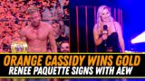 Big Title Change On Dynamite! Renee Paquette Signs With AEW! AEW Dynamite Review & HIghlights