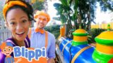 Blippi & Meekah at Adventure City | Educational Videos for Kids | Blippi and Meekah Kids TV