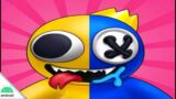 Blue Monster Rainbow Survival – Gameplay Android – Jangan Bergerak Monster Indonesia #shorts #games