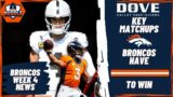 Broncos-Raiders Key Matchups to Watch | Dove Valley Deep-Divers