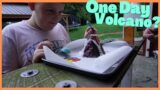 Build a Volcano in ONE DAY? | Family Time & Throwback Visit to Italy | Crazy Lamp Lady