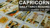 CAPRICORN DAILY TAROT READING "BRIGHT NEW PROSPECTS CAPRICORN" October 21st 2022 #tarotreading