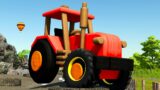 COLORED TOY TRACTORS DEATH RUN – Farming Simulator 22