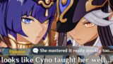 CYNO Taught CANDACE Cutscene Archon Quest Chapter III Genshin Impact 3.1