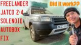 Can I fix my Freelander gearbox? Jatco 2-4 Duty Solenoid swap