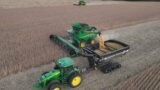 Central Illinois Soybean Harvest Is Off To A BIG Start
