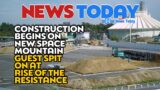 Construction Begins on NEW Space Mountain, Guest Spit on at Rise of the Resistance