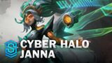 Cyber Halo Janna Skin Spotlight – League of Legends