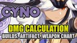 Cyno DMG Calculation, Best Builds, Artifact Set and his Weapon DPS chart – Genshin Impact