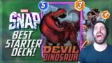 DEVIL DINOSAUR Best Starter Deck! | Marvel Snap Deck