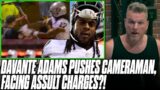 Davante Adams Pushes Cameraman After Raiders Loss, Cameraman Pressing Charges?! | Pat McAfee